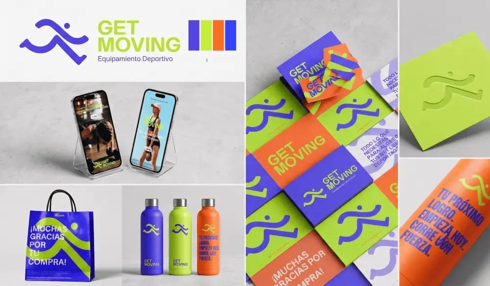 Synthetic brand identity system used within a marketing campaign